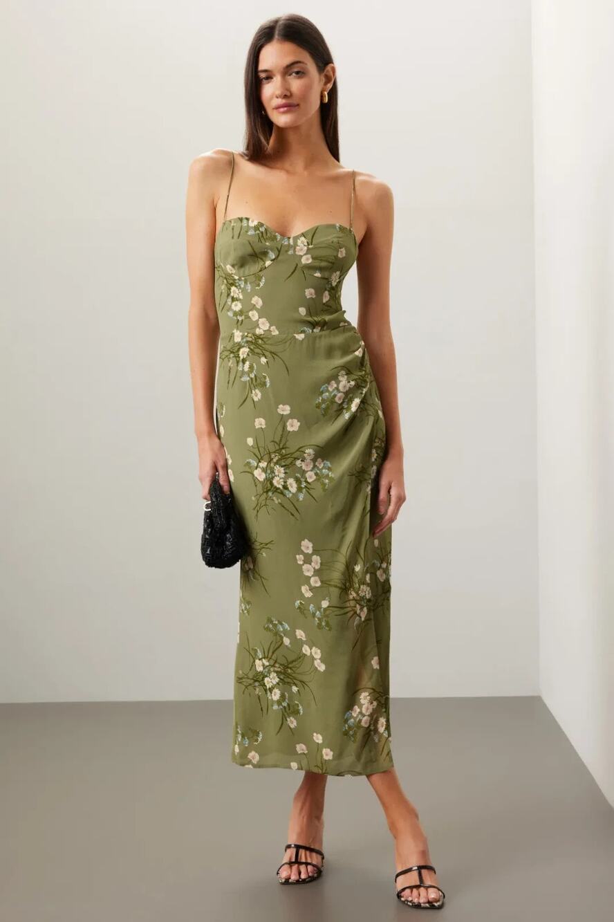 REFORMATION KOURTNEY DRESS SIZE 8